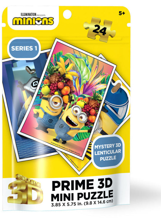 Prime 3D: Mini Mystery Blind Bags 3D Puzzle - Minions