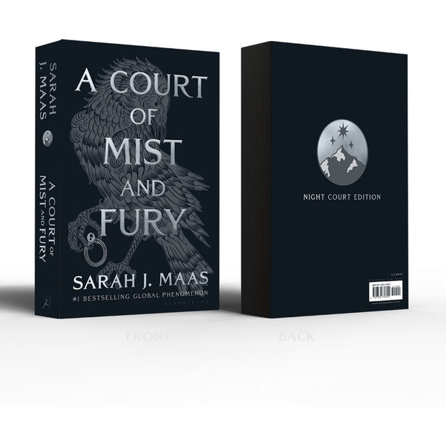 Book cover of 'A Court of Mist and Fury' by Sarah J. Maas on a white background