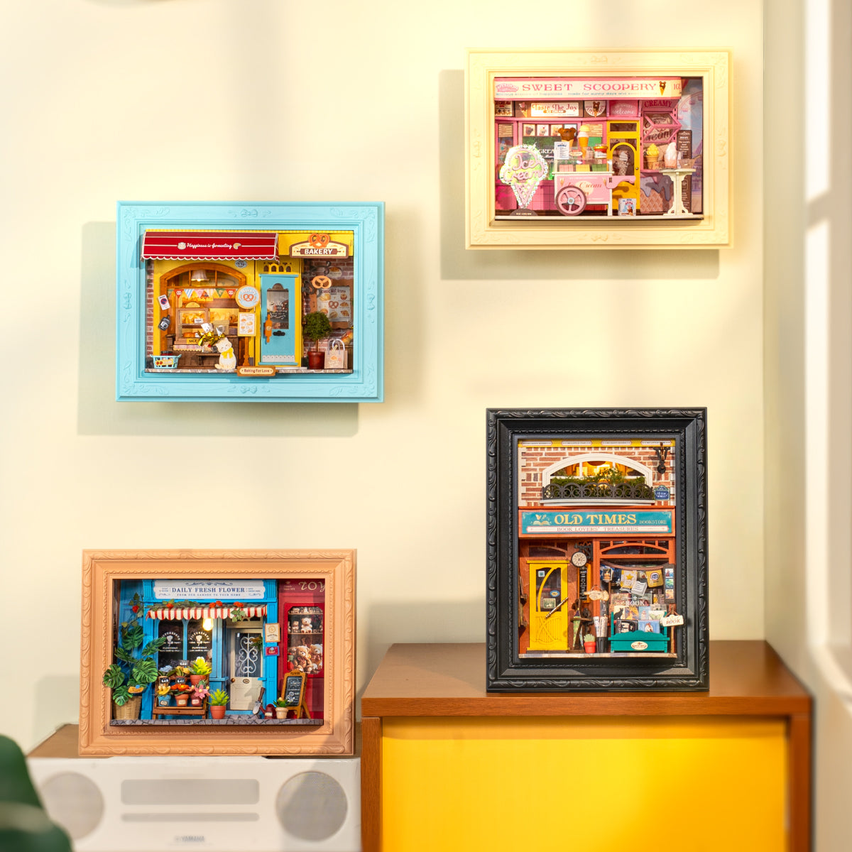 Rolife: Sweet Scoopery Ice Cream DIY Story Frames Puzzle Kit - (DP002)