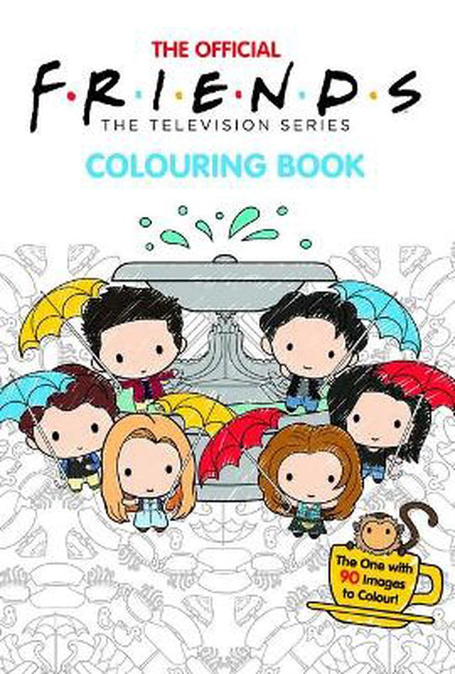 The Official Friends: Adult Colouring Book (Warner Bros)