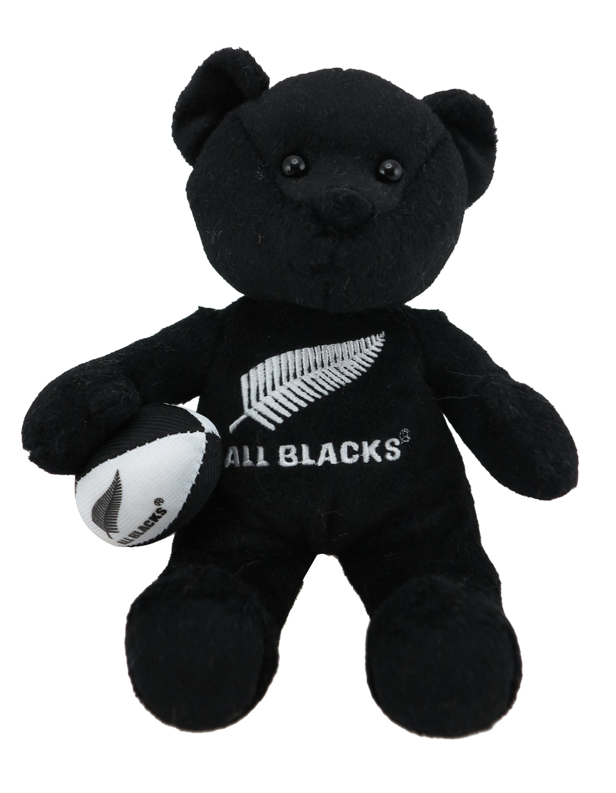 All Blacks Bean Bag Bear - Black Haka