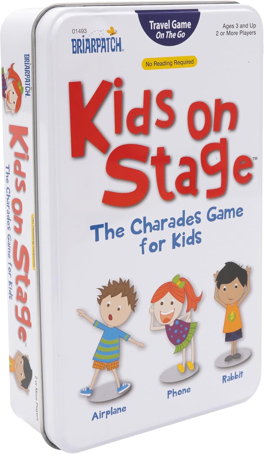 Charades Kids on Stage Tin