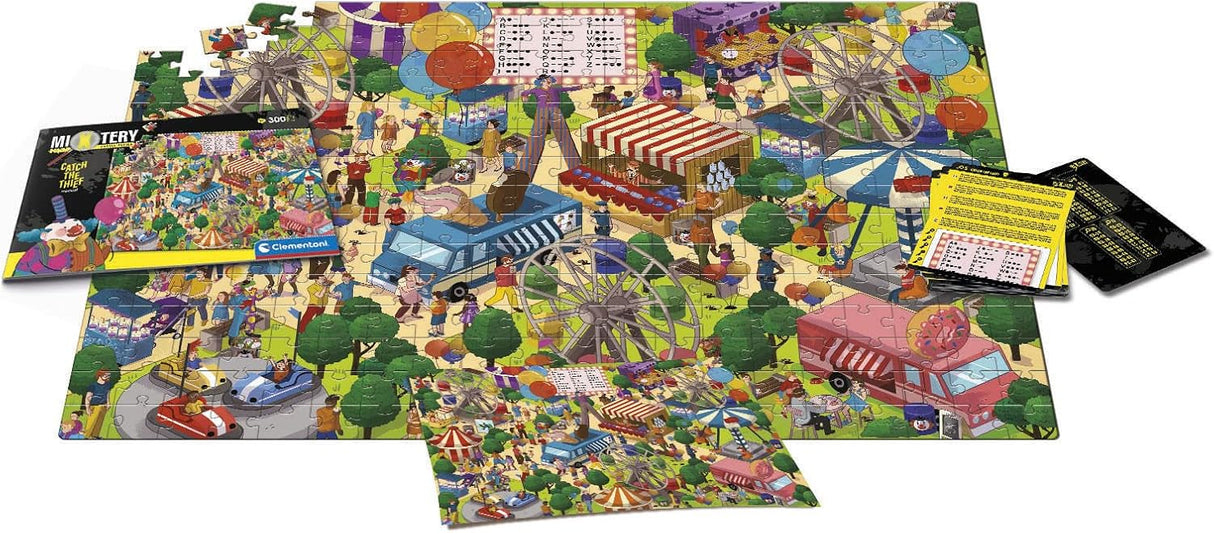 Clementoni Mixtery Catch The Thief Jigsaw Puzzle - 300 Piece - (21712)