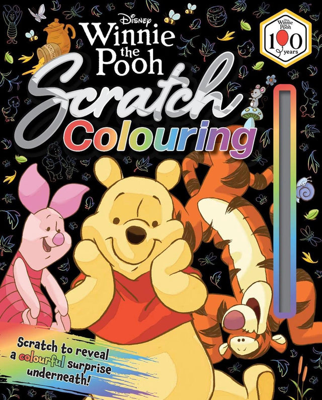Winnie The Pooh: Scratch Colouring (Disney)