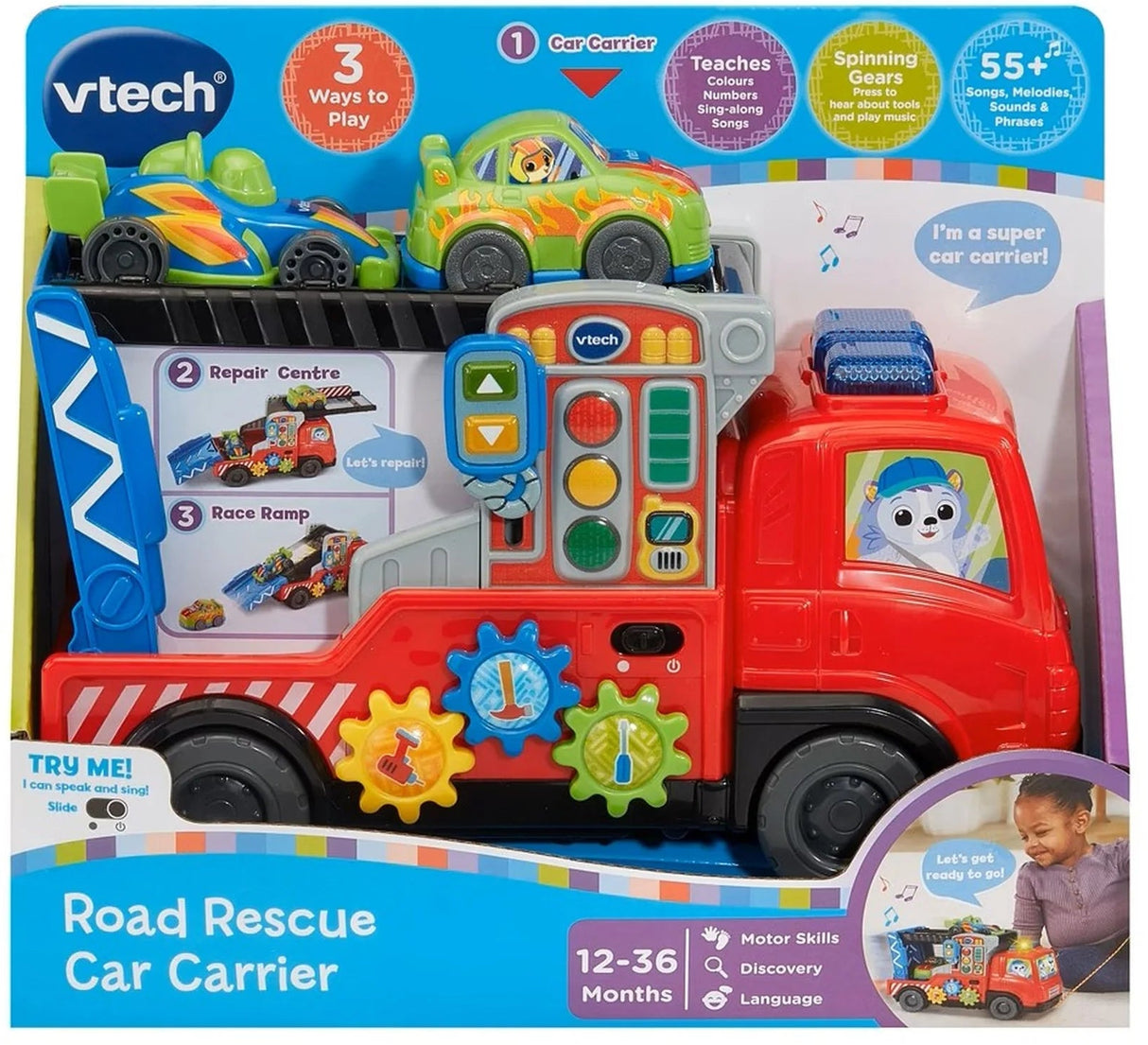 VTech Road Rescue Car Carrier
