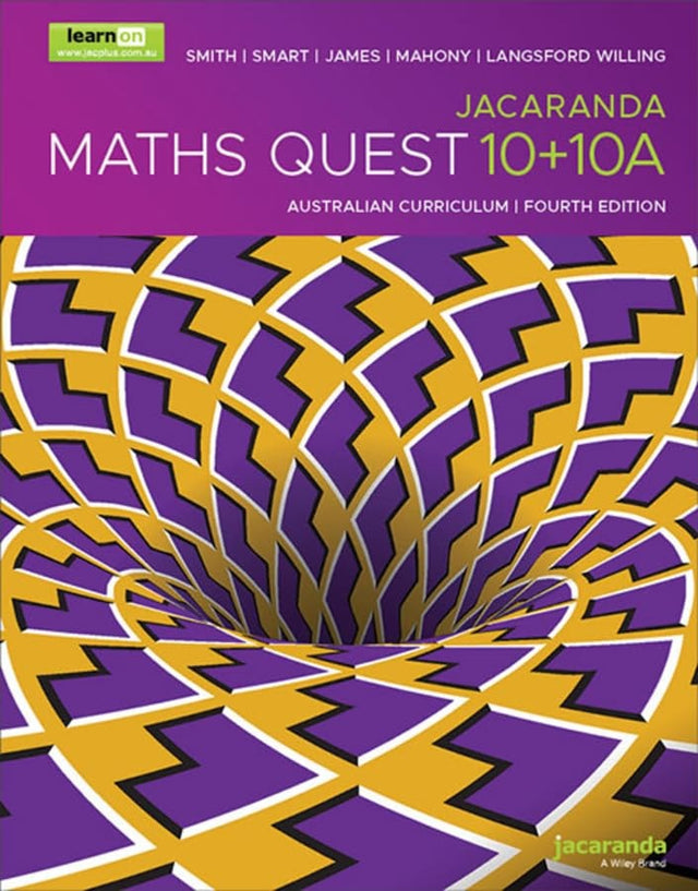 Jacaranda Maths Quest 10+10A Australian Curriculum, learnON and Print