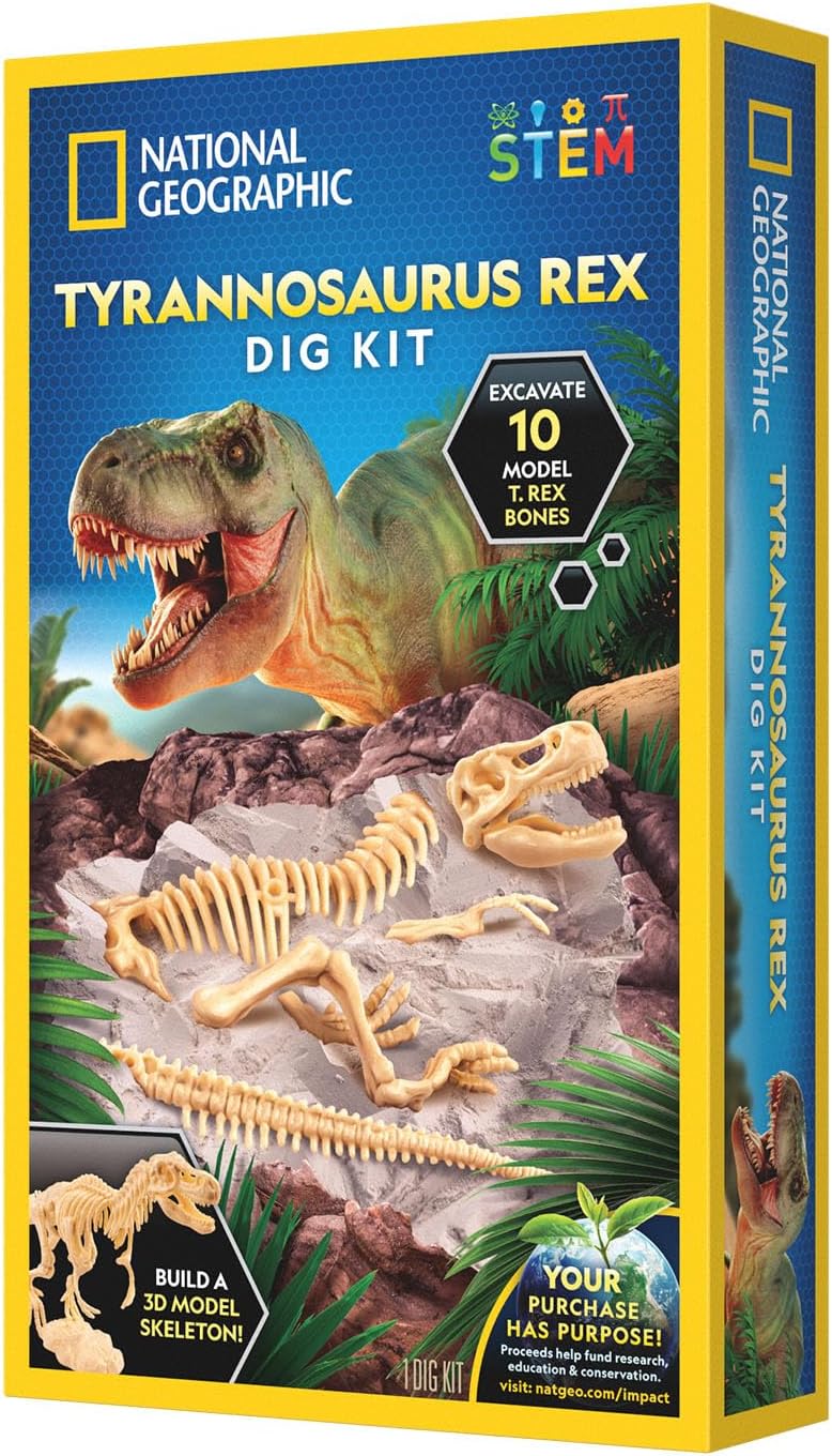National Geographic T-Rex Skeleton Dig Kit