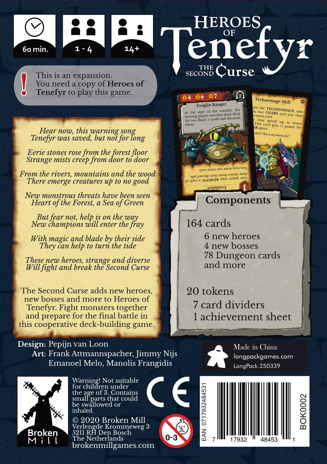 Heroes of Tenefyr - The Second Curse Expansion