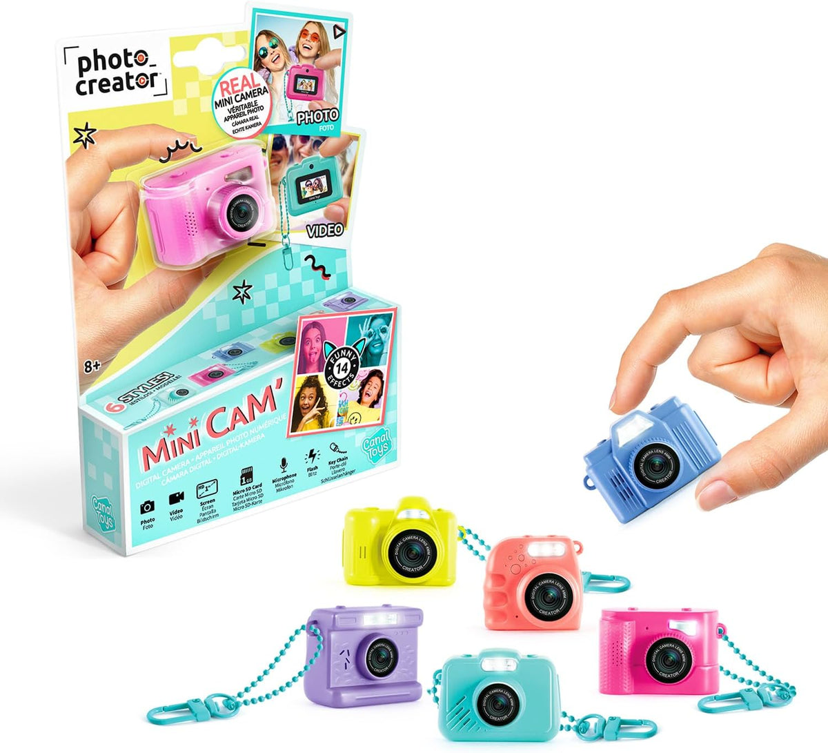 Photo Creator: Mini Cam Digital Camera - Assorted Designs