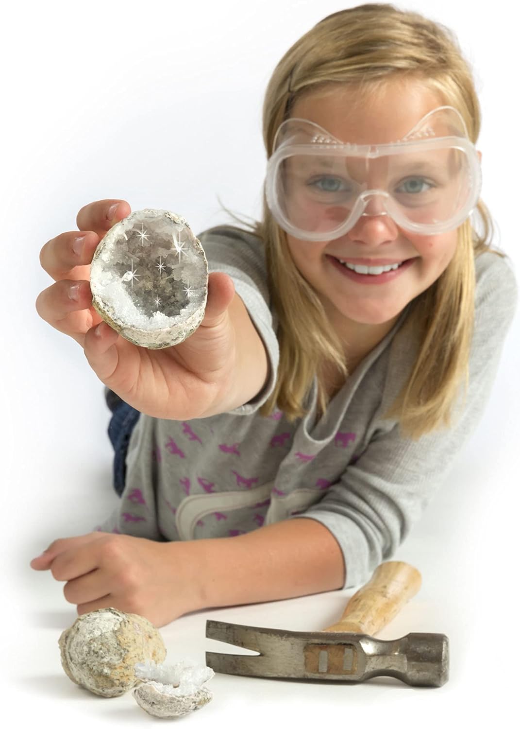 National Geographic Break Open 2 Real Geodes