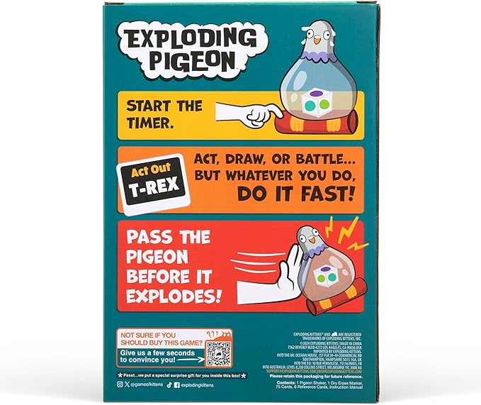 Exploding Pigeon (By Exploding Kittens)