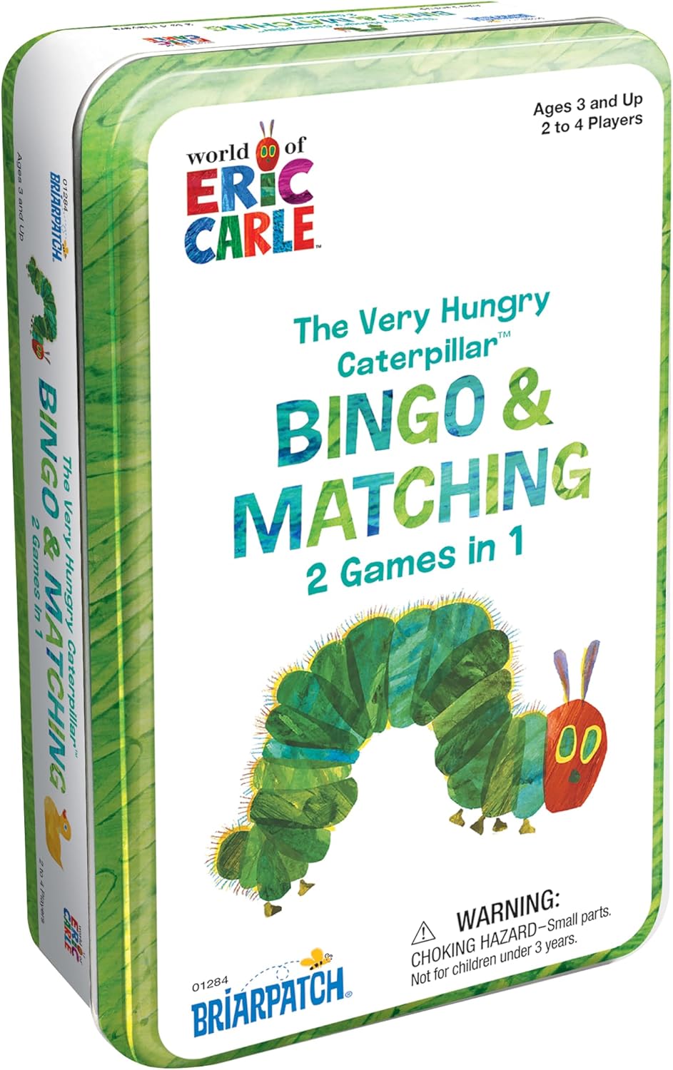 Eric Carle: The Very Hungry Caterpillar Bingo & Matching Tin Game