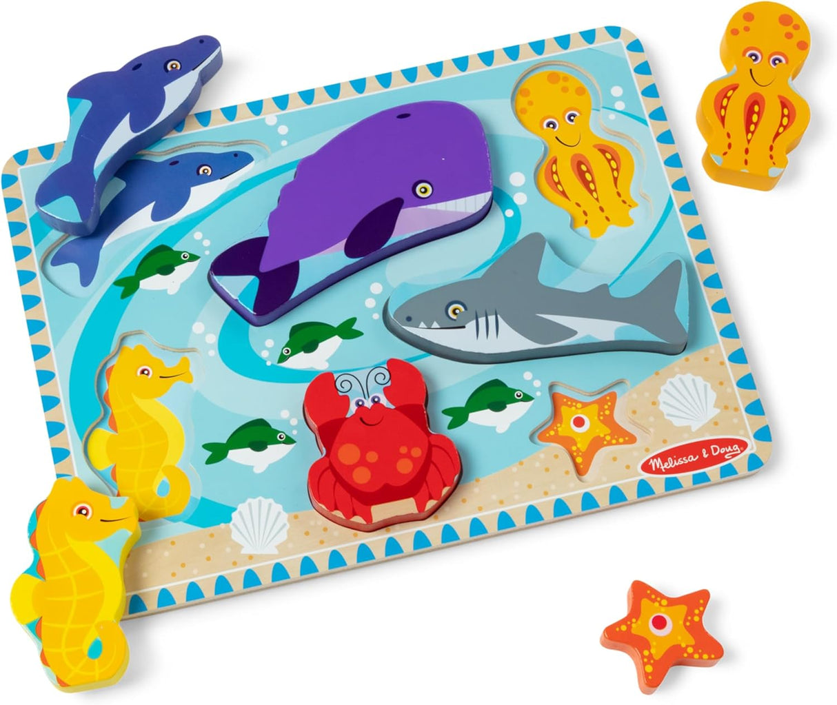 Melissa & Doug - Sea Life Chunky Puzzle