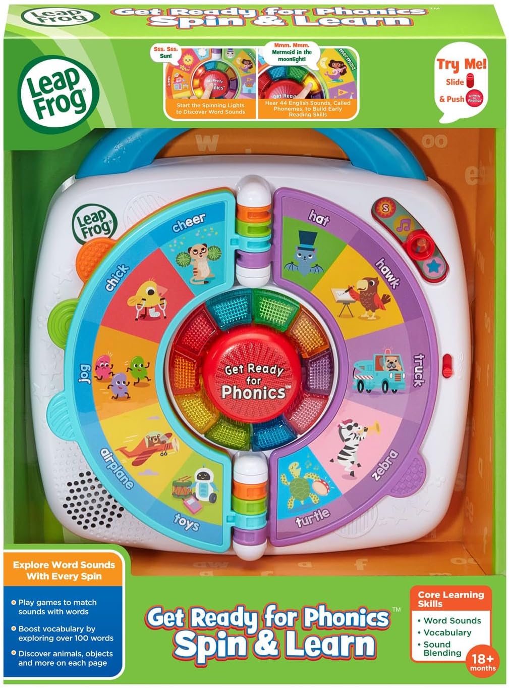 LeapFrog My 1st Phonics: Spin & Learn