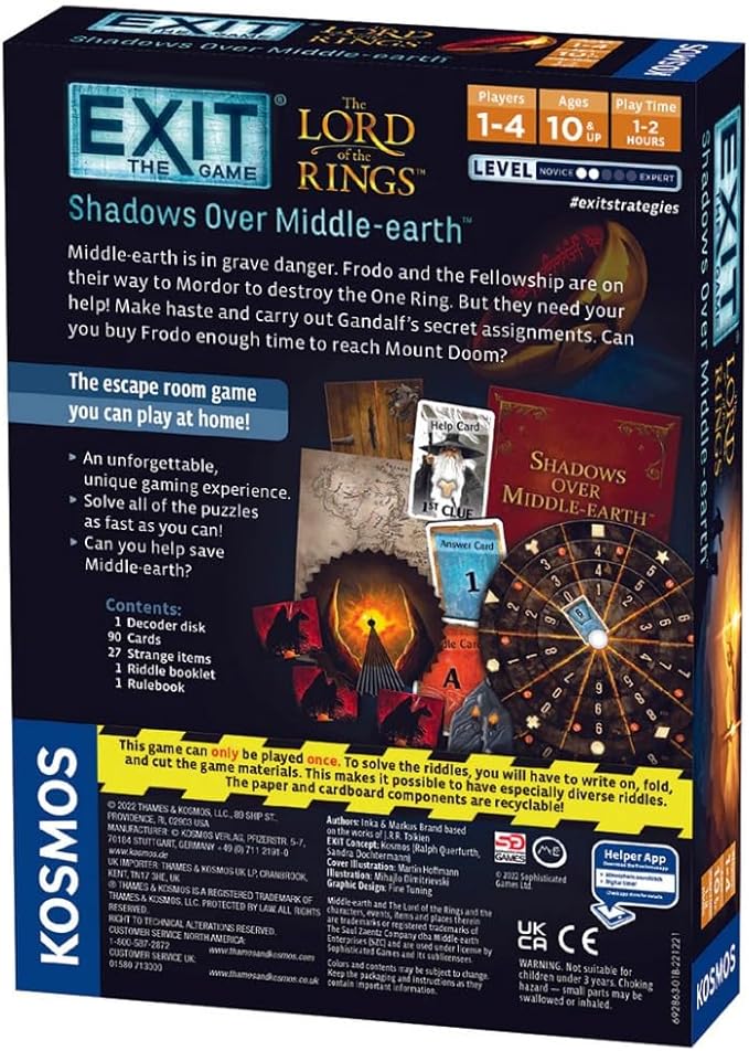 Exit the Game Lord of the Rings