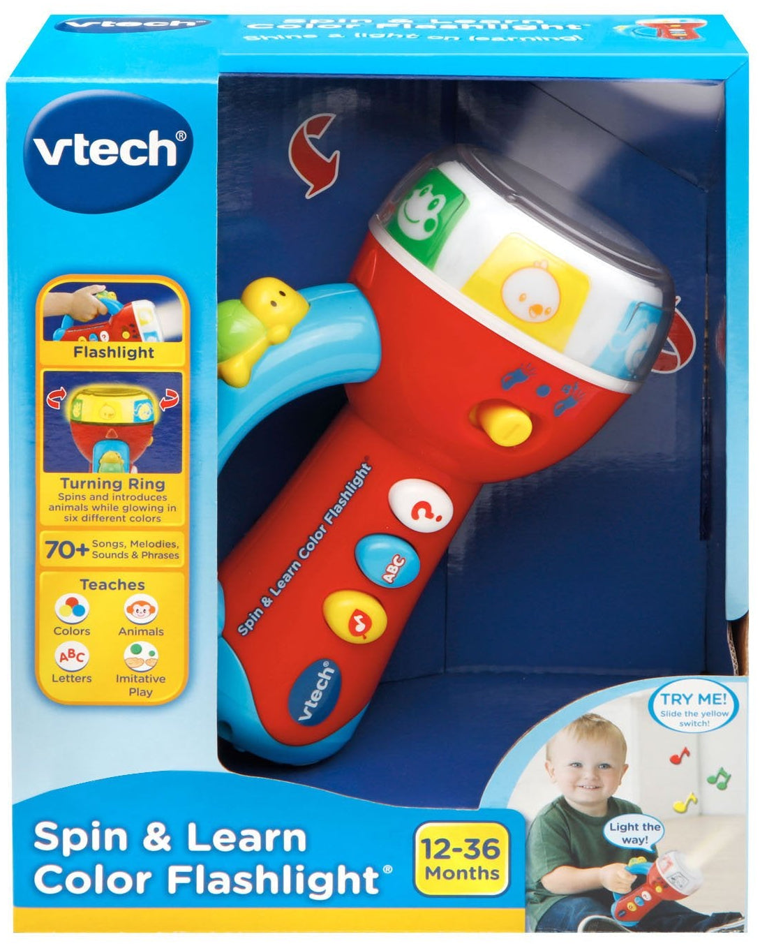 VTech Spin & Learn Colours Torch