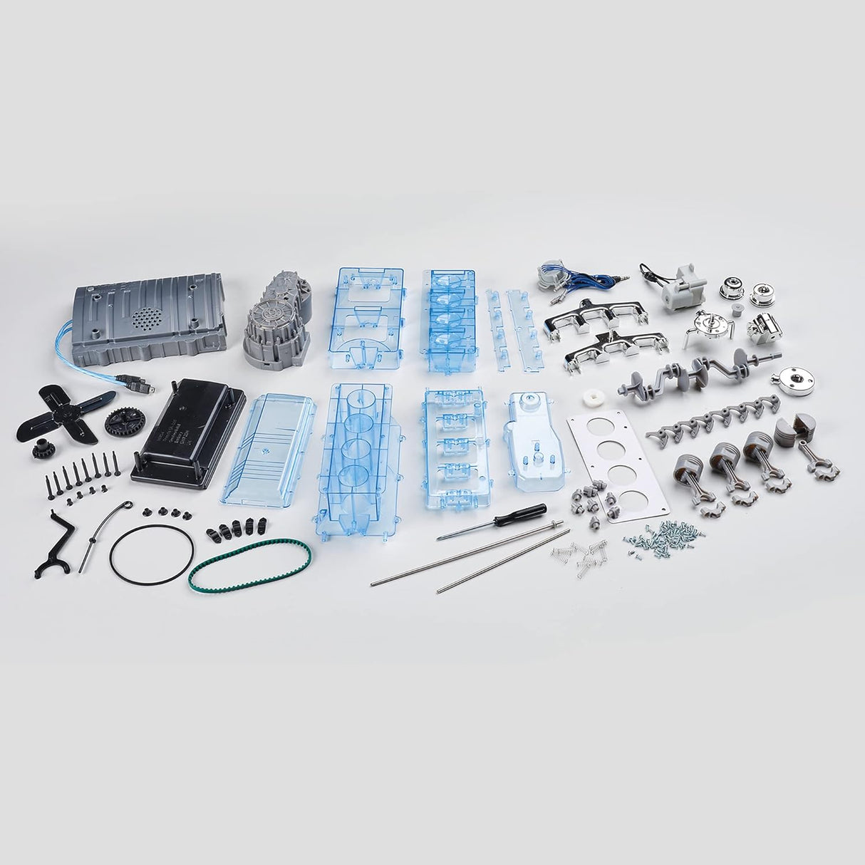 Machine Works: 4 Cylinder Hybrid Engine Model