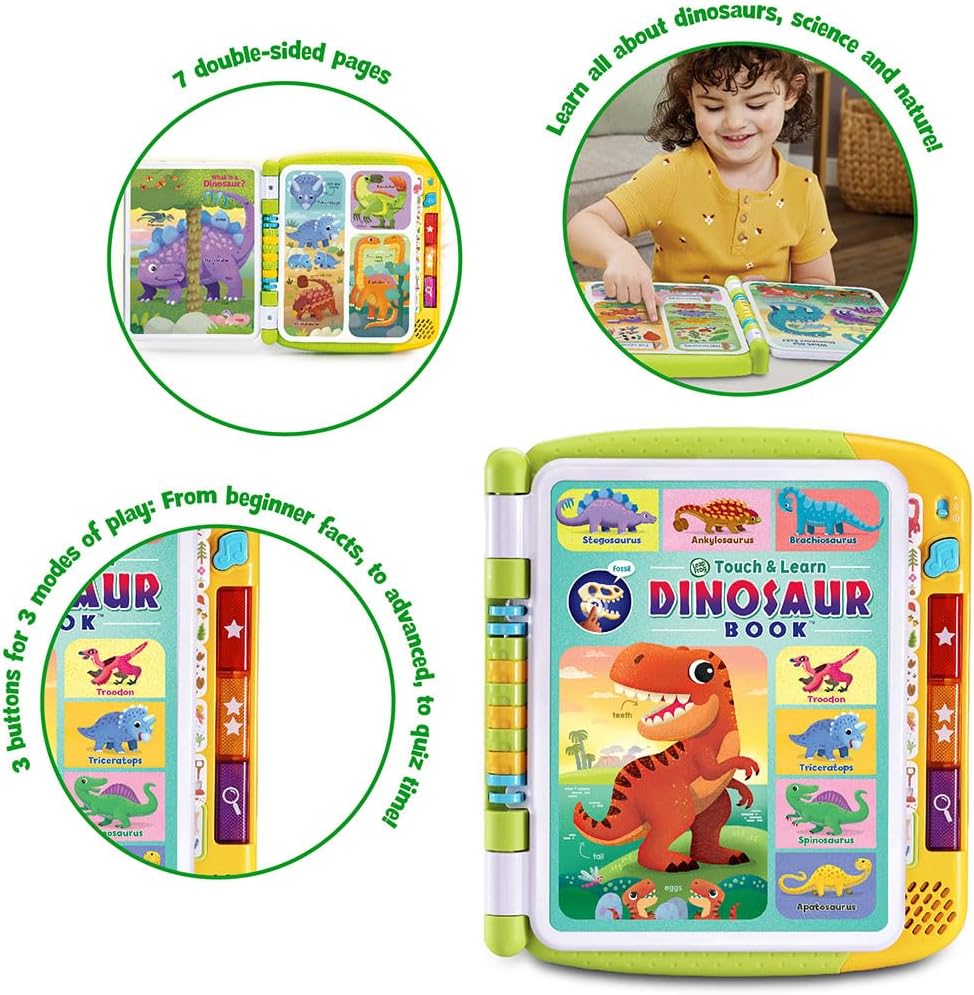 LeapFrog Touch & Learn Dinosaur Book