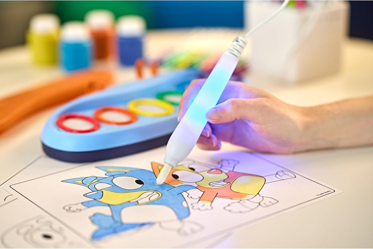 Crayola Color Wonder Magic Light Brush Bluey