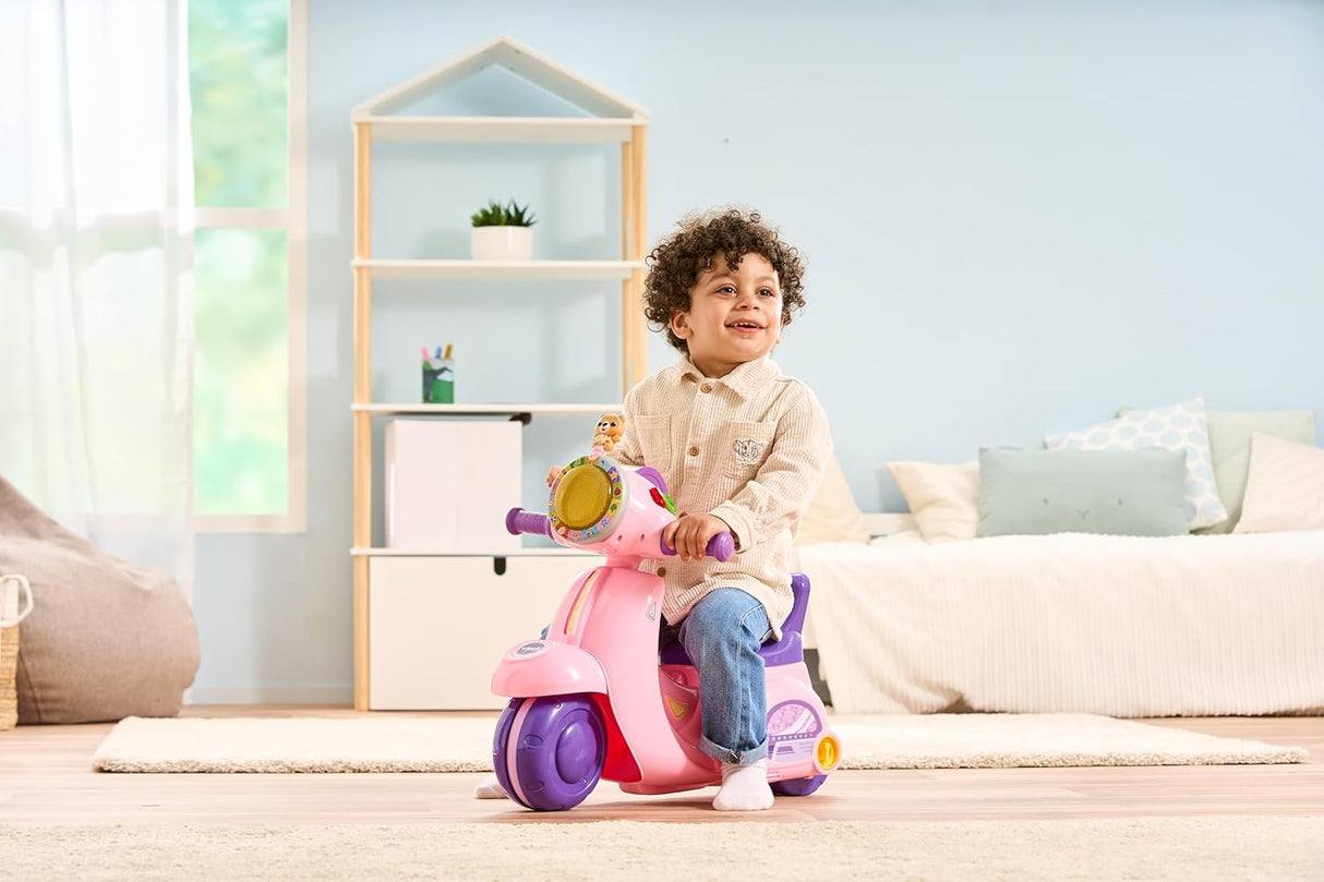 VTech 2-In-1 Ride & Balance Scooter - Pink