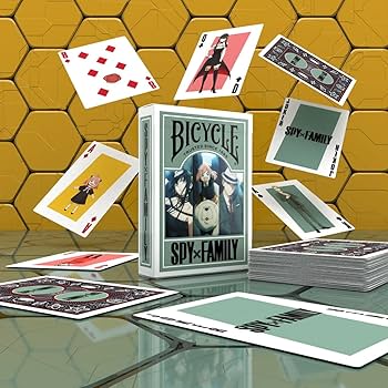 Bicycle Spy x Family Playing Cards