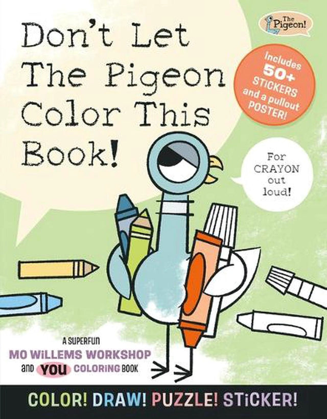 Don't Let The Pigeon Colour This Book!