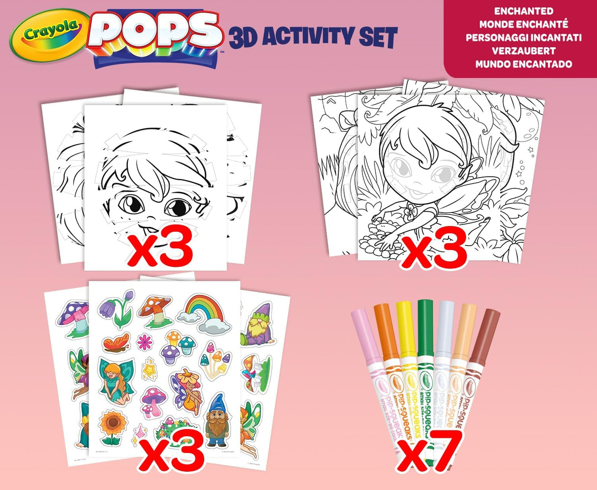 Crayola POPS 3-D Activity Set Enchanted