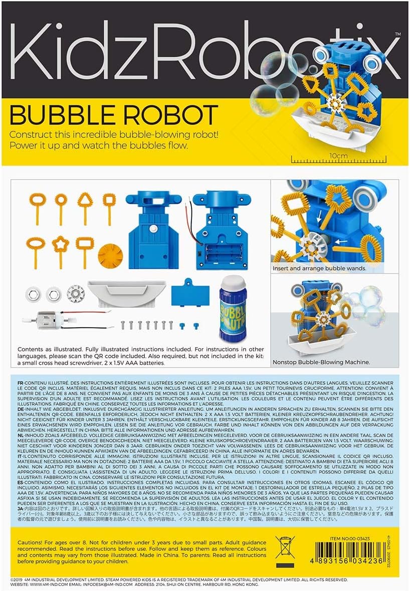 4M Steam KidzRobotix Bubble Robot