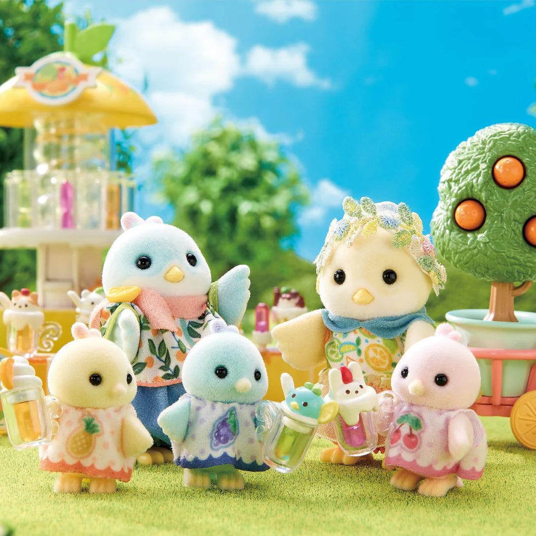 Sylvanian Families: Citrus Bird Family