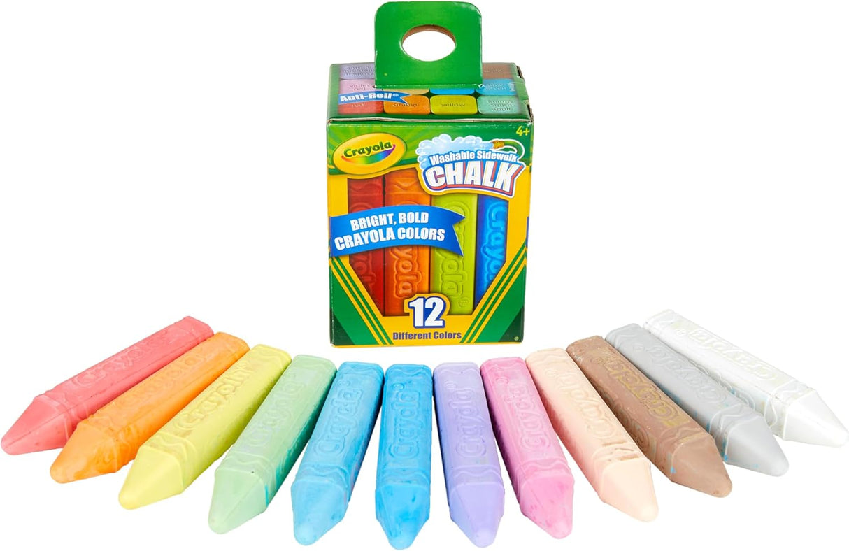 Crayola Chalk Sidewalk 12 Pack