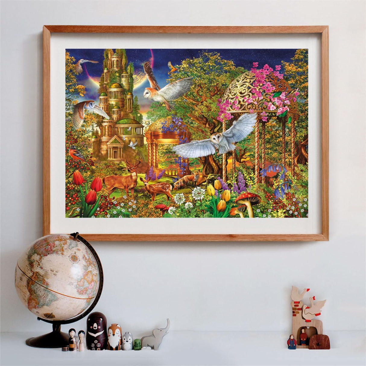 Clementoni Woodland Fantasy Garden Jigsaw Puzzle - 1500 Piece - High Quality Collection - (31707)