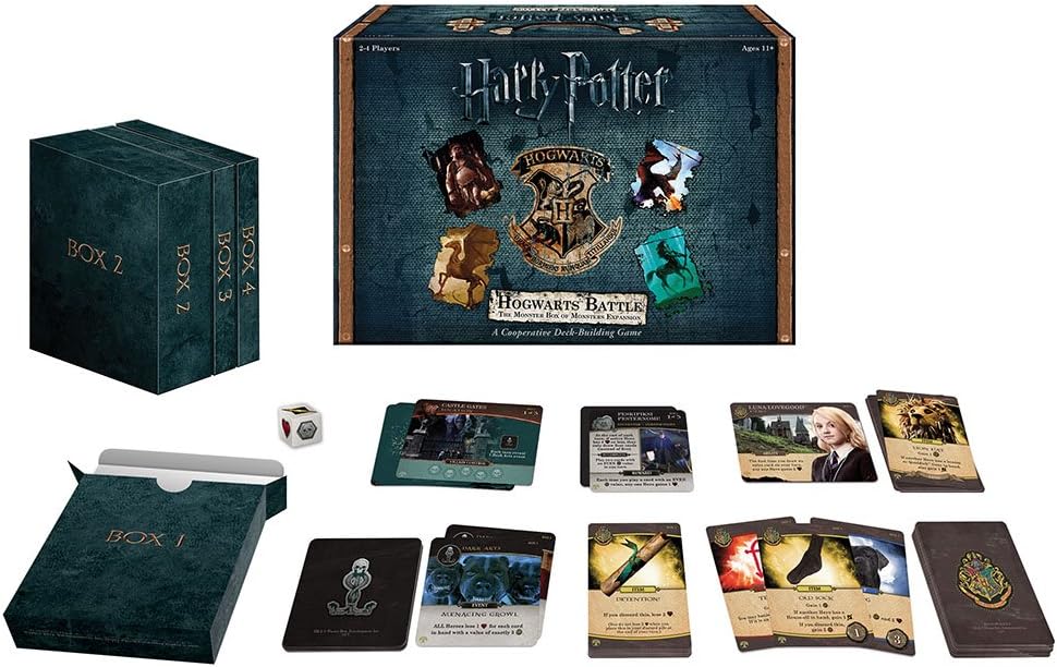 Harry Potter Hogwarts Battle Deck building The Monster Box of Monsters Expansion