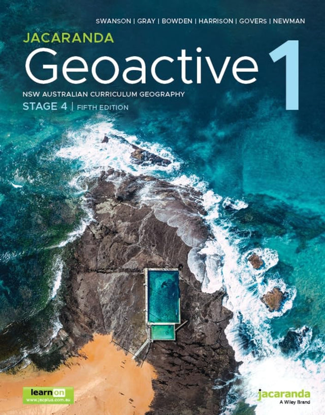 Jacaranda Geoactive 1 NSW Australian Curriculum Geography Stage 4, learnON & Print