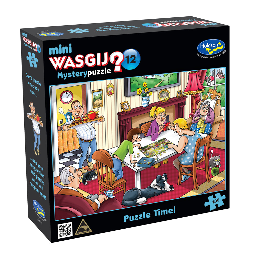 Wasgij Mini Mystery #12 100pc Jigsaw Puzzle - Puzzle Time!