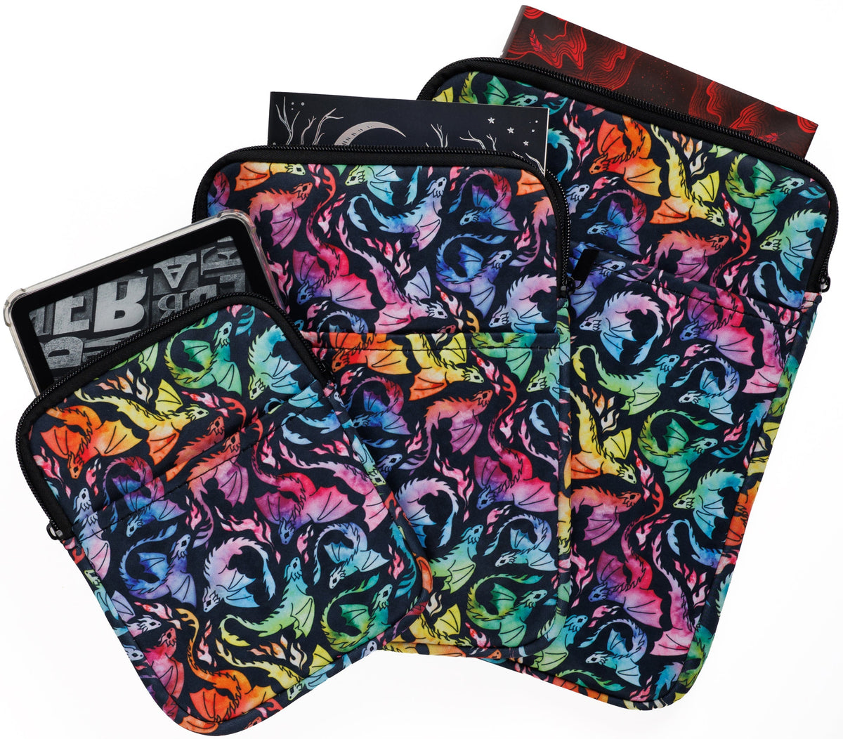 Pride Dragons Book Sleeve (Large)