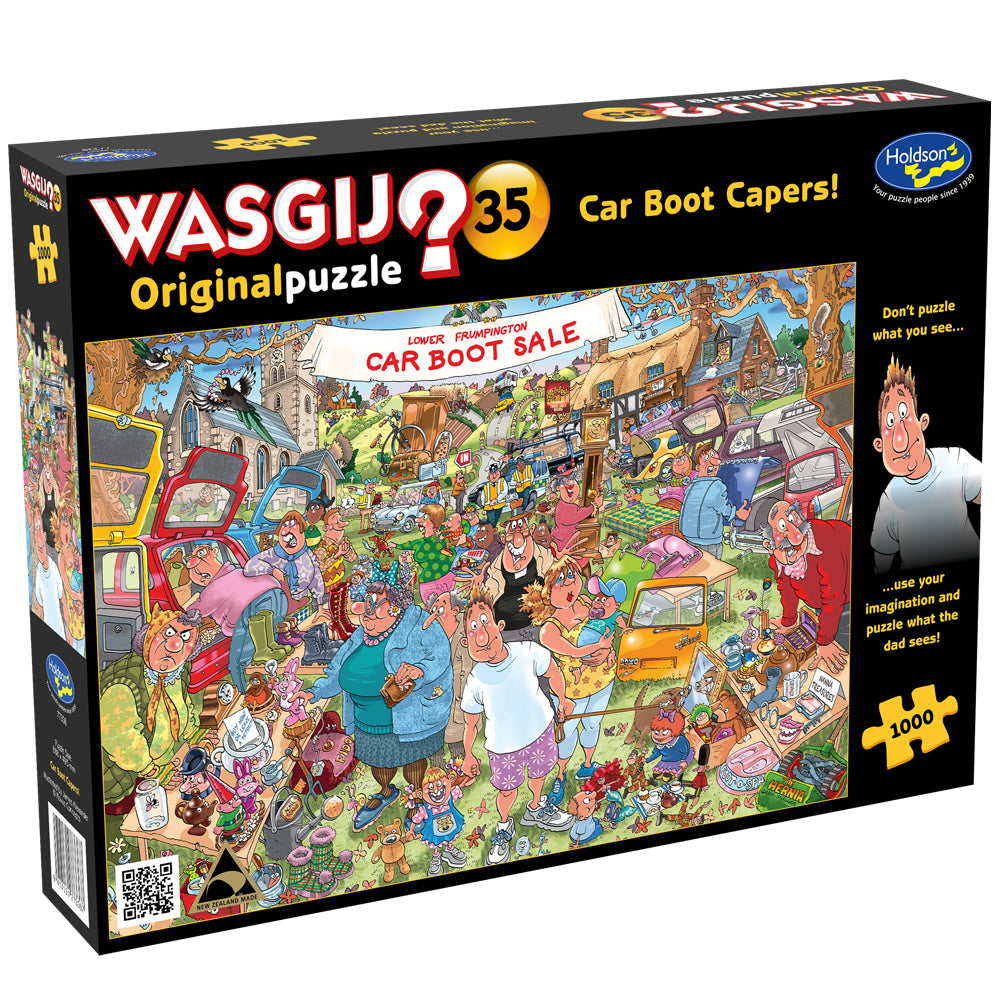 Wasgij Original #35 1000pc Puzzle - Car Boot Capers