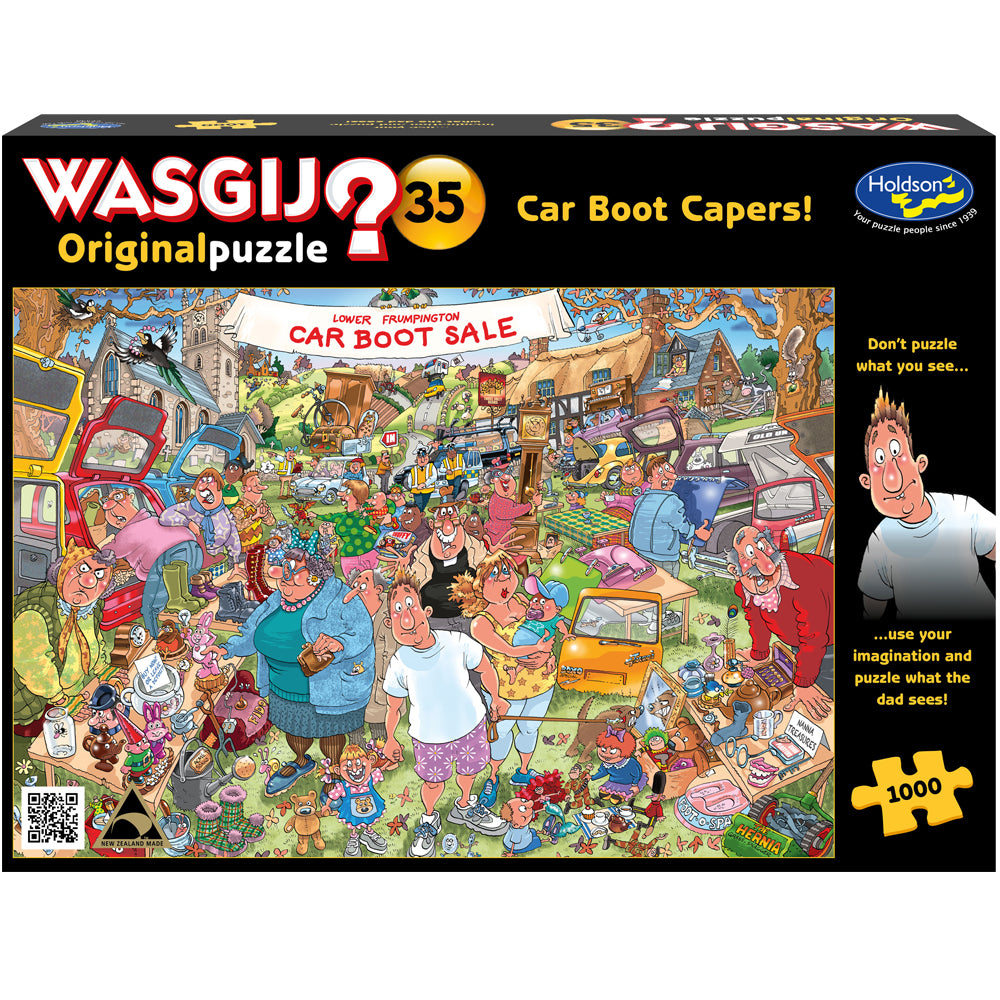 Wasgij Original #35 1000pc Puzzle - Car Boot Capers