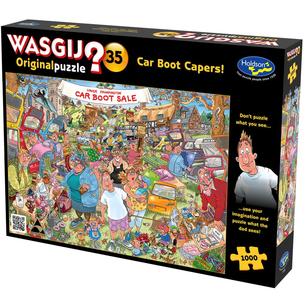 Wasgij Original #35 1000pc Puzzle - Car Boot Capers