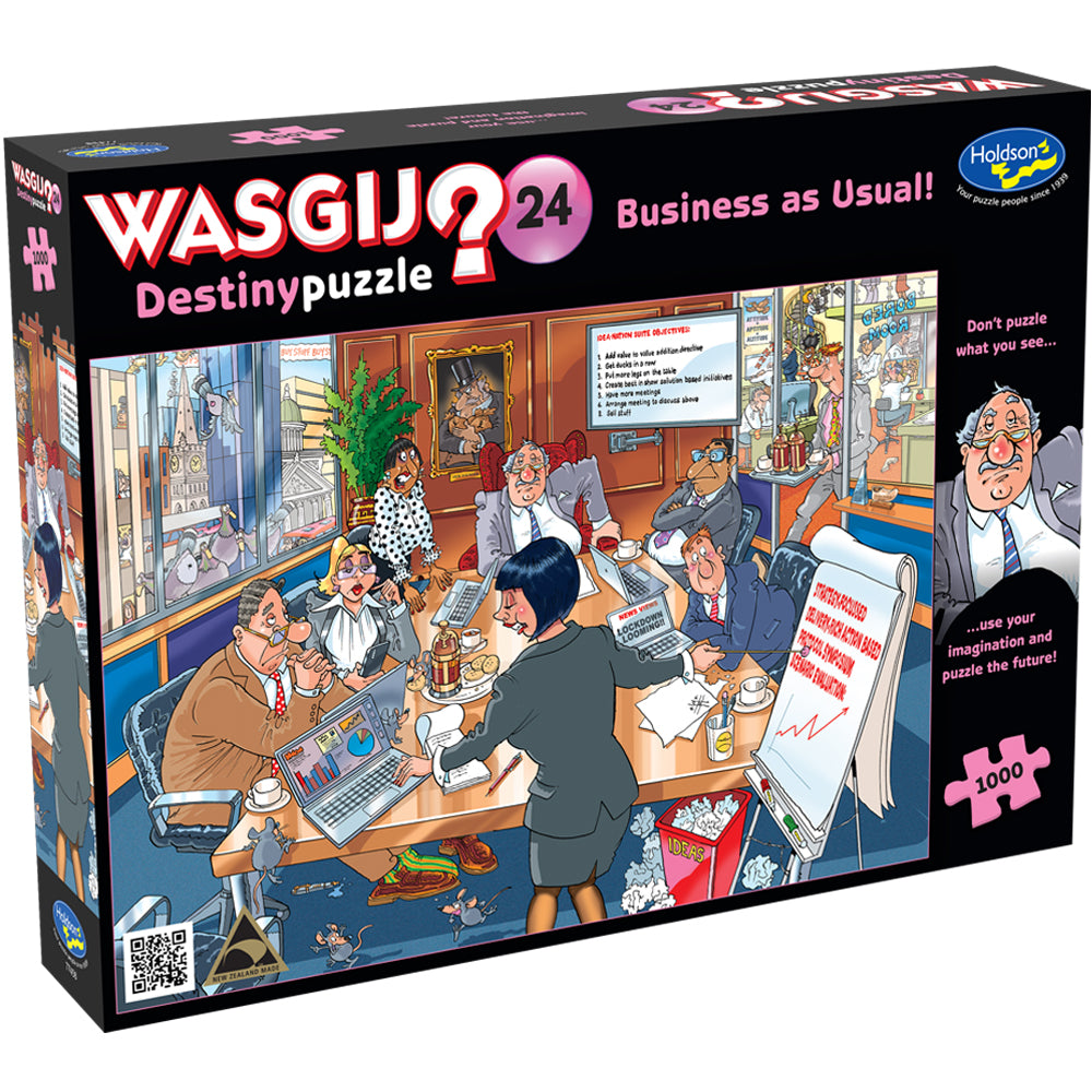Wasgij Destiny #24 1000pc Jigsaw Puzzle - Business As Usual