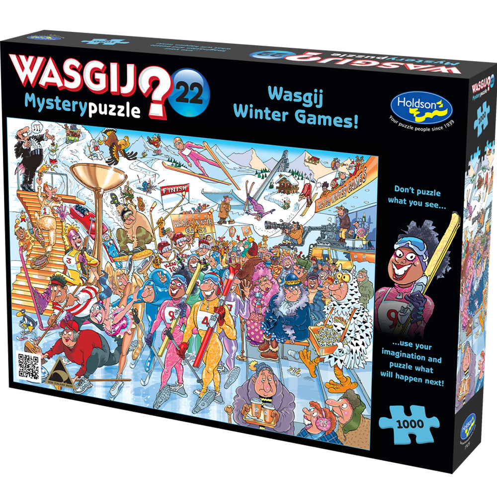 Wasgij Mystery #22 1000pc Jigsaw Puzzle - Winter Games