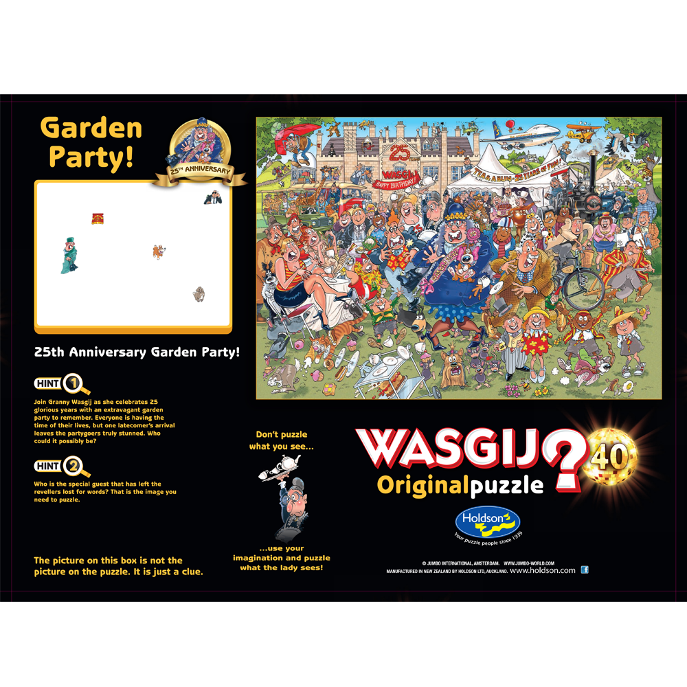 Wasgij Original #40 1000pc Jigsaw Puzzle - Garden Party