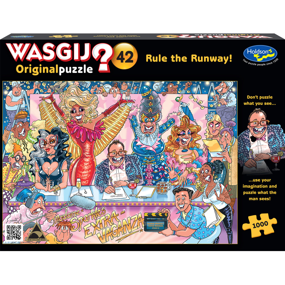 Wasgij Original #42 1000pc Jigsaw Puzzle - Rule the Runway