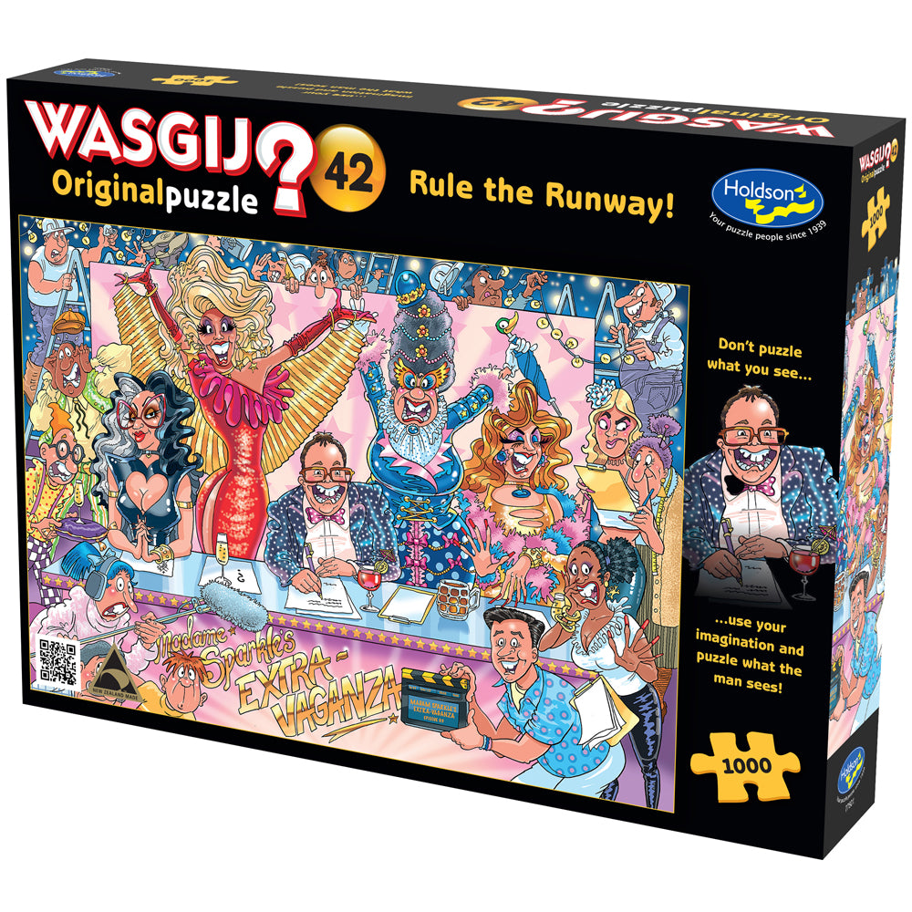 Wasgij Original #42 1000pc Jigsaw Puzzle - Rule the Runway