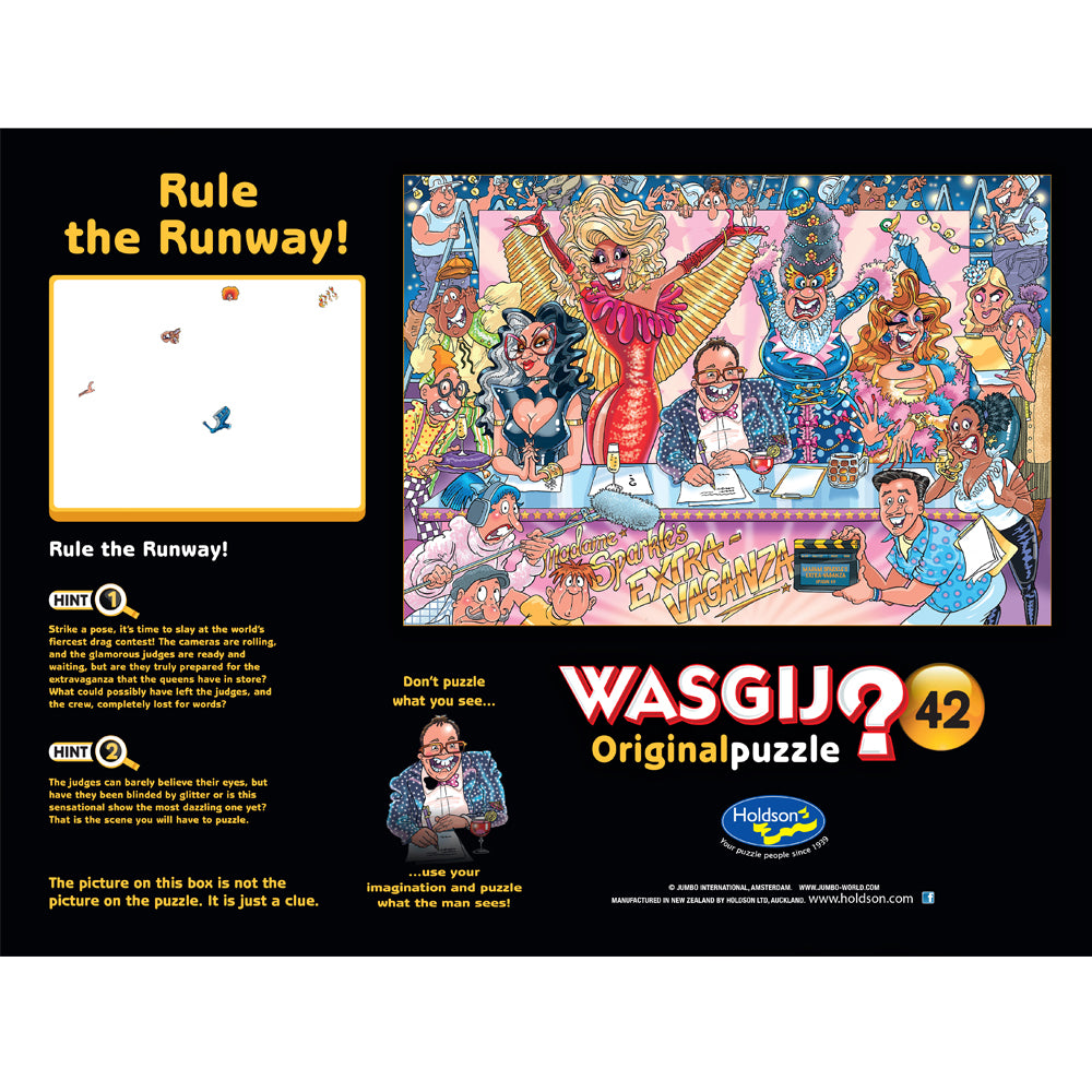 Wasgij Original #42 1000pc Jigsaw Puzzle - Rule the Runway