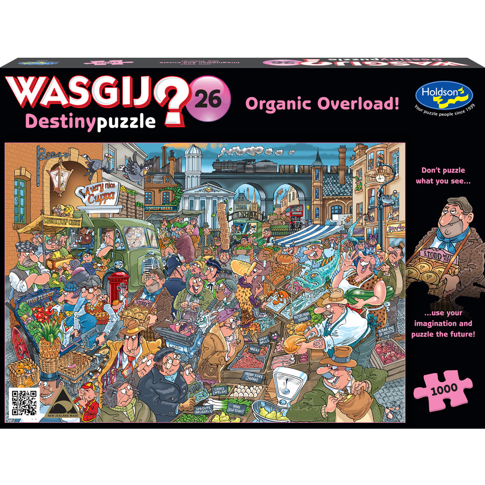Wasgij Destiny #26 1000pc Jigsaw Puzzle Organic Overload!