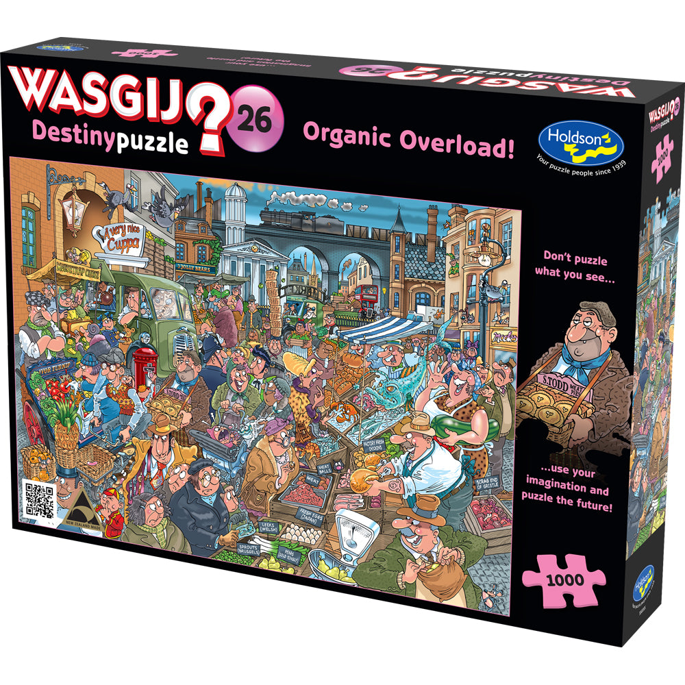 Wasgij Destiny #26 1000pc Jigsaw Puzzle Organic Overload!