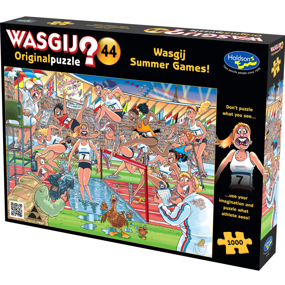 Wasgij Original #44 1000 Piece Jigsaw Puzzle Summer Games