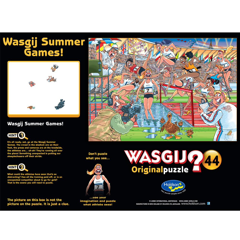 Wasgij Original #44 1000 Piece Jigsaw Puzzle Summer Games