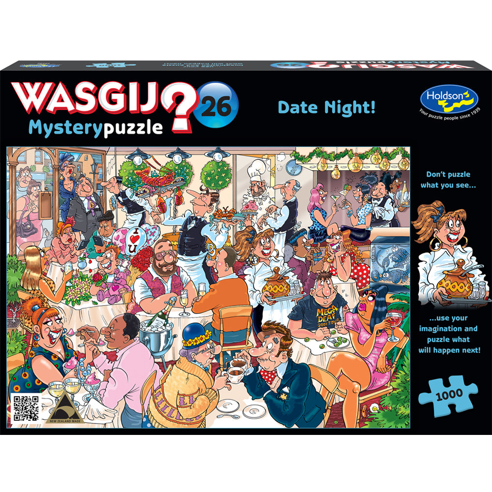 Wasgij Mystery #26 1000pc Jigsaw Puzzle Date Night