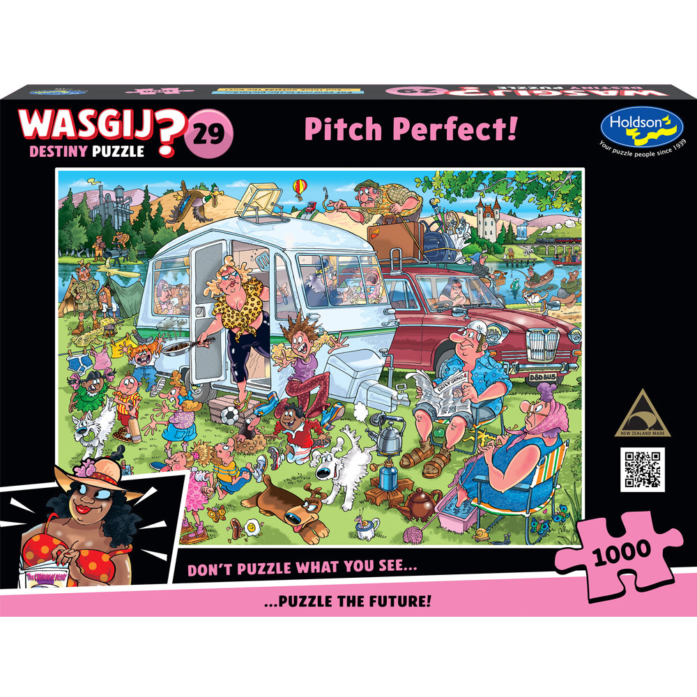 Wasgij Destiny #29 1000 Piece Puzzle - Pitch Perfect